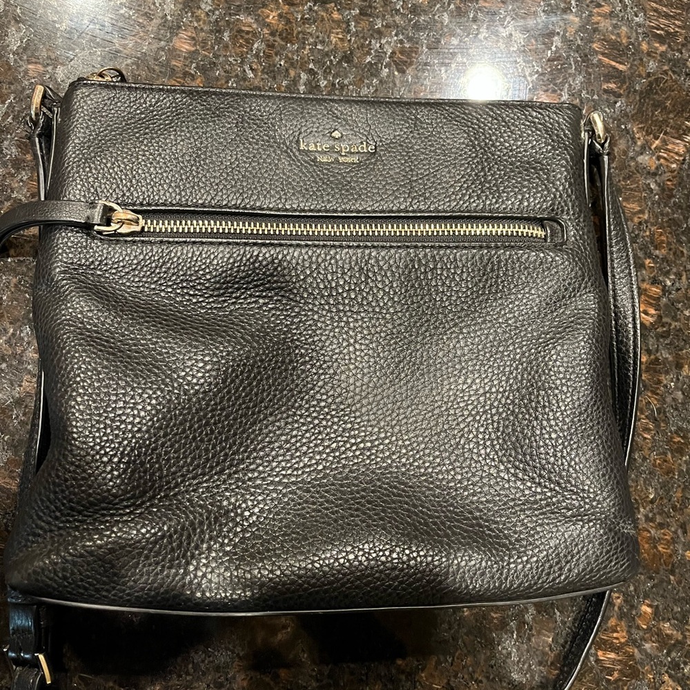 Kate Spade Black Leather crossbody